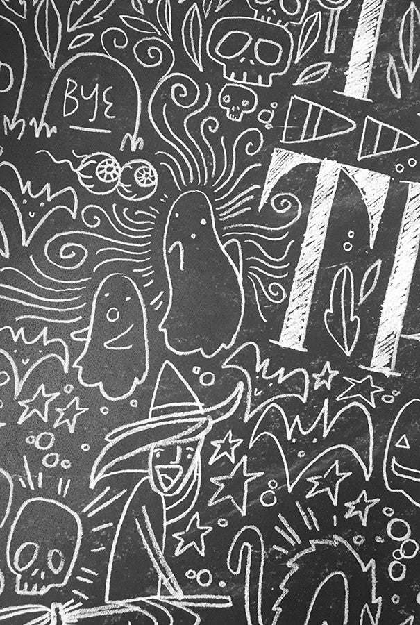 GIANT Halloween Coloring Poster