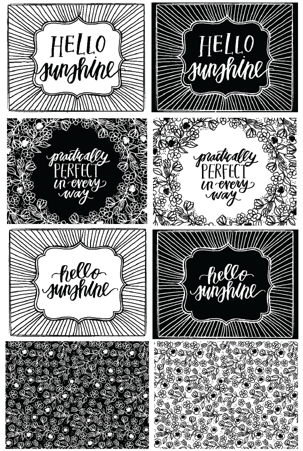 Practically Perfect and Lovely Party Set