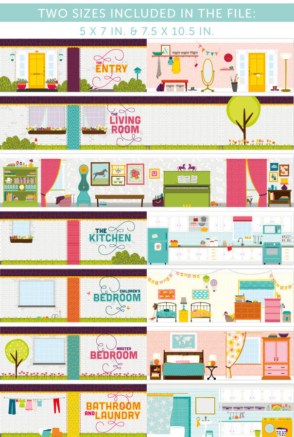 Smollhouse Foldaway Dollhouse