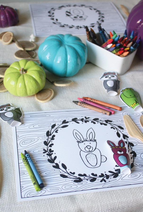 Wee Woodland Thanksgiving Set