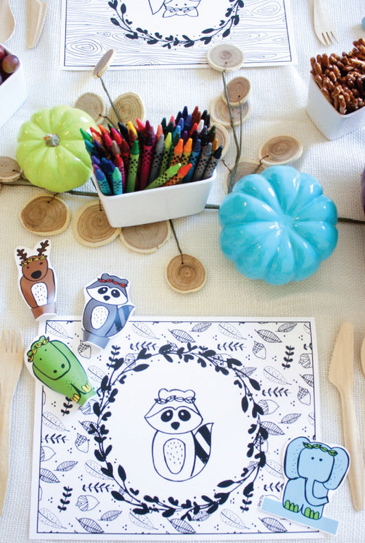 Wee Woodland Thanksgiving Set