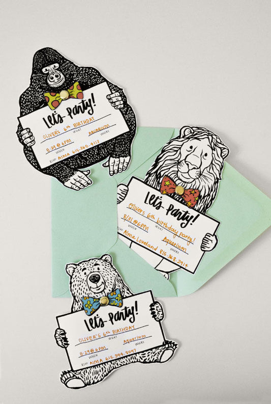 Animal Birthday Invitation