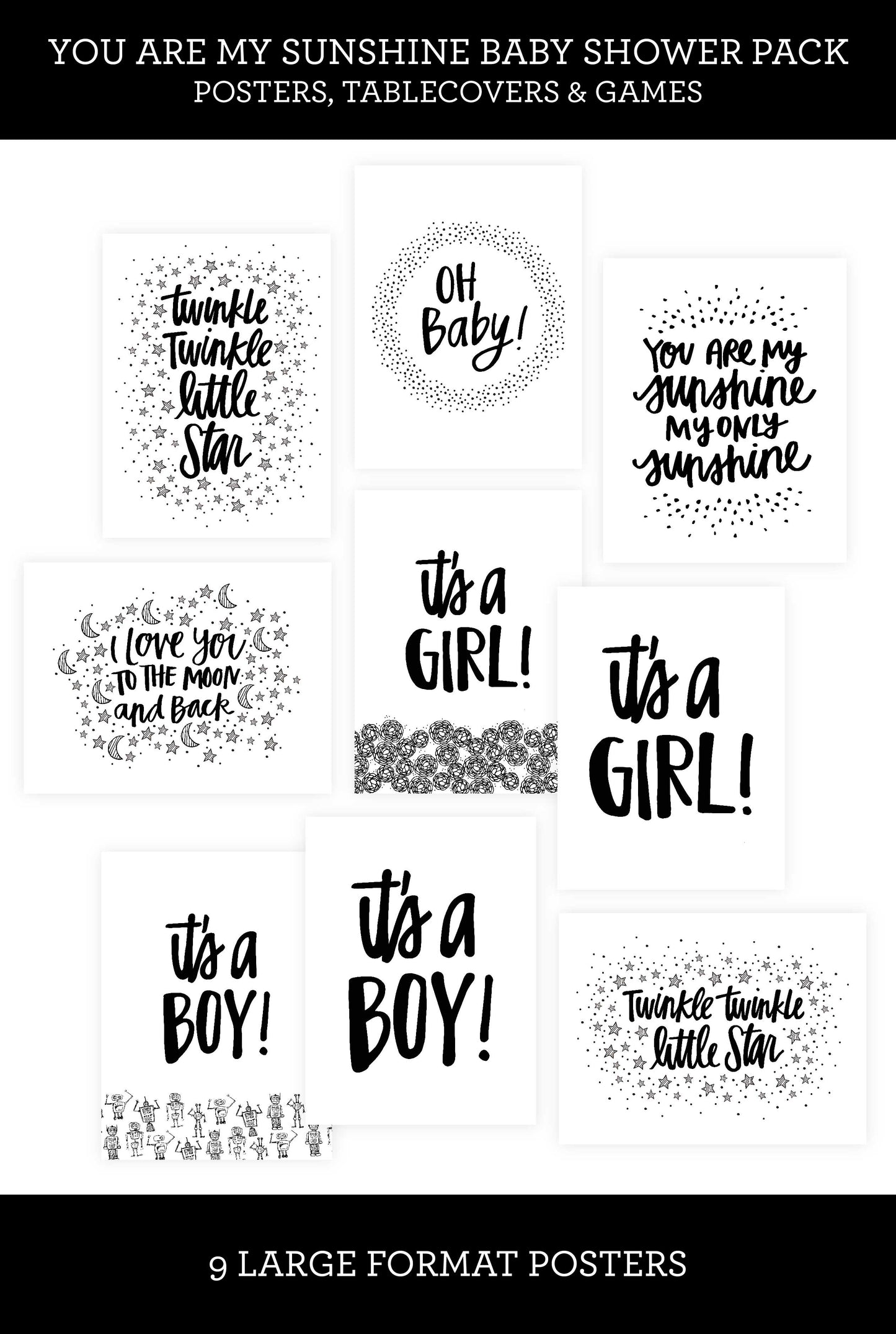 You Are My Sunshine Baby Shower