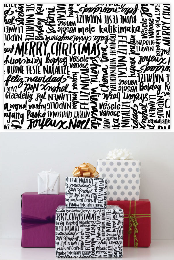 Merry Christmas Wrapping Paper