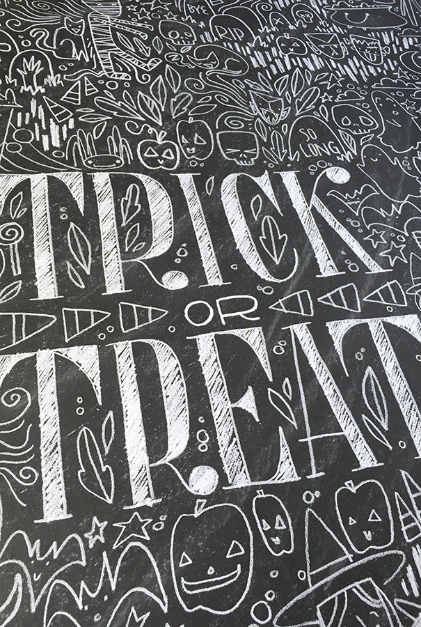 GIANT Halloween Coloring Poster