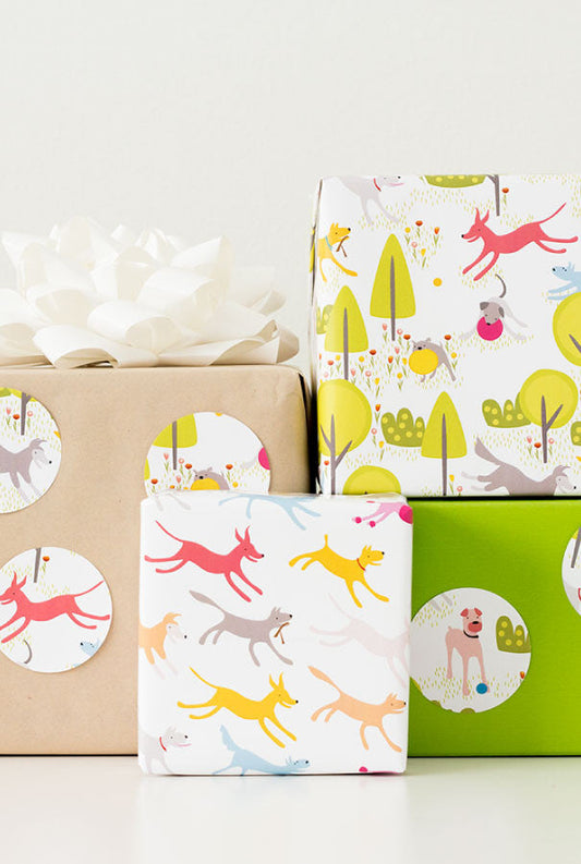 Dog Days Wrapping Paper
