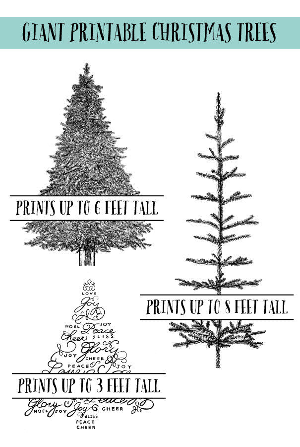 Draw Together Christmas Trees