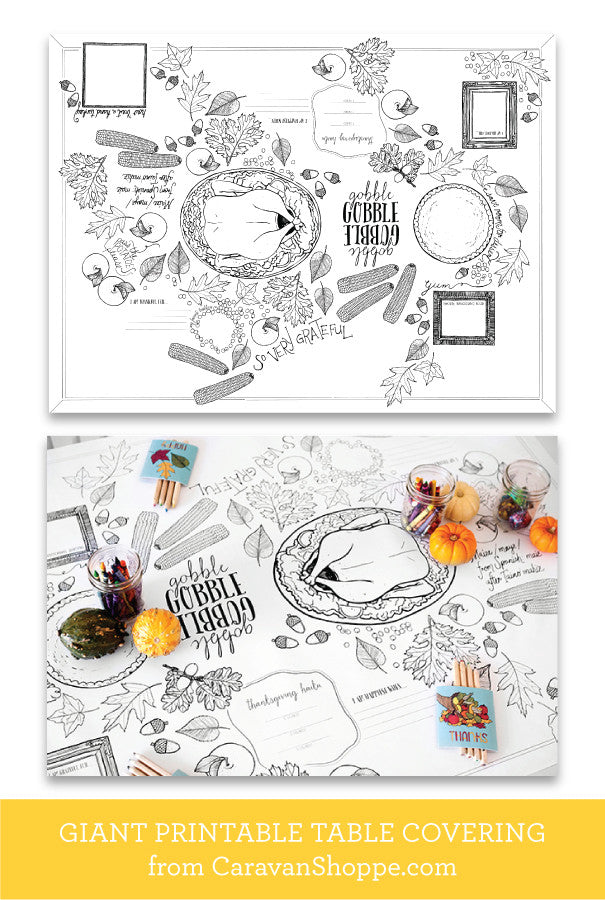 Draw Together Thanksgiving Set