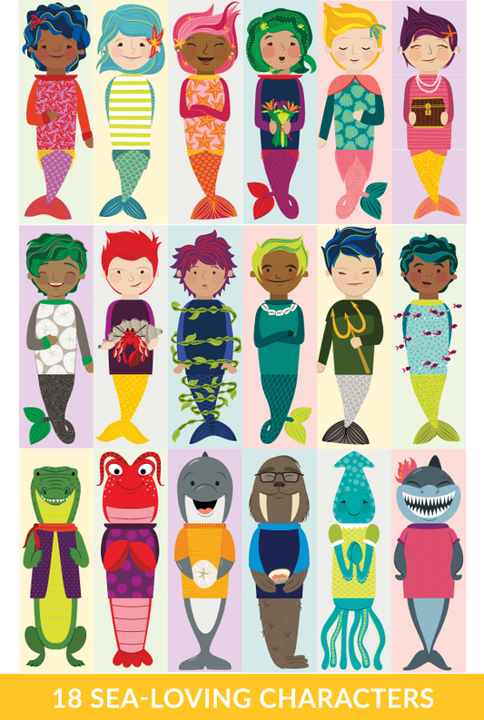 Olliblocks: Merfolk