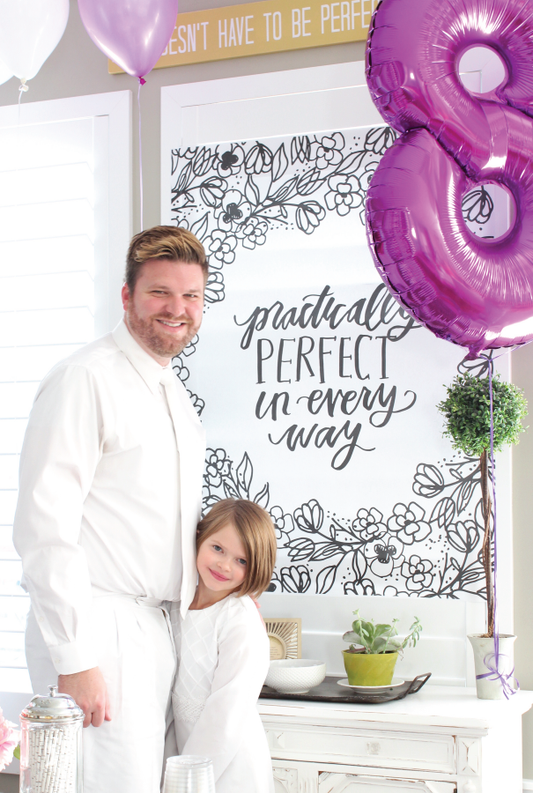 Practically Perfect and Lovely Party Set